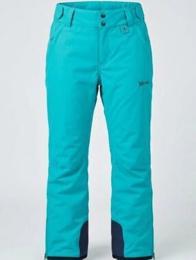 Arctix Women's Insulated Snow Pants Teal Turquoise Size Medium Long M/M 31L
